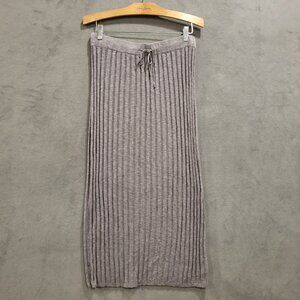 Free People Boho Beach Ribbed Knit Skirt Women Size Medium Stretch‎ Comfy Casual